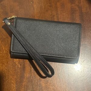 Black Wristlet Wallet